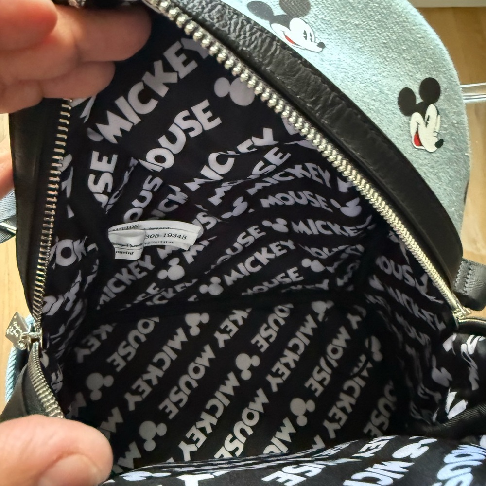 Loungefly Mickey Mouse Patterned Backpack - image 2